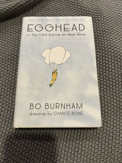 Book: Egghead Or You Can’t Survive On Ideas Alone By Bo Burnham