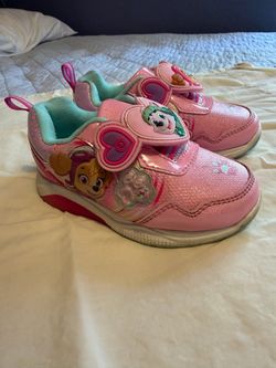 PAW Patrol Girls Toddler Light-Up Sneakers