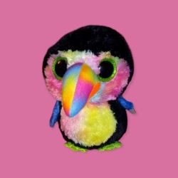 Ty Beanie Boos Beaks The Parrot