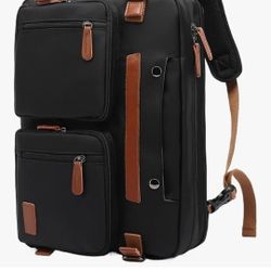 Compatible For Multi-function Convertible Backpack 15.6/17.3Inch Laptop Travel Portable Business School Bag