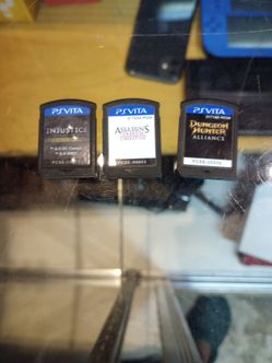 Psp Vita games all for 20$