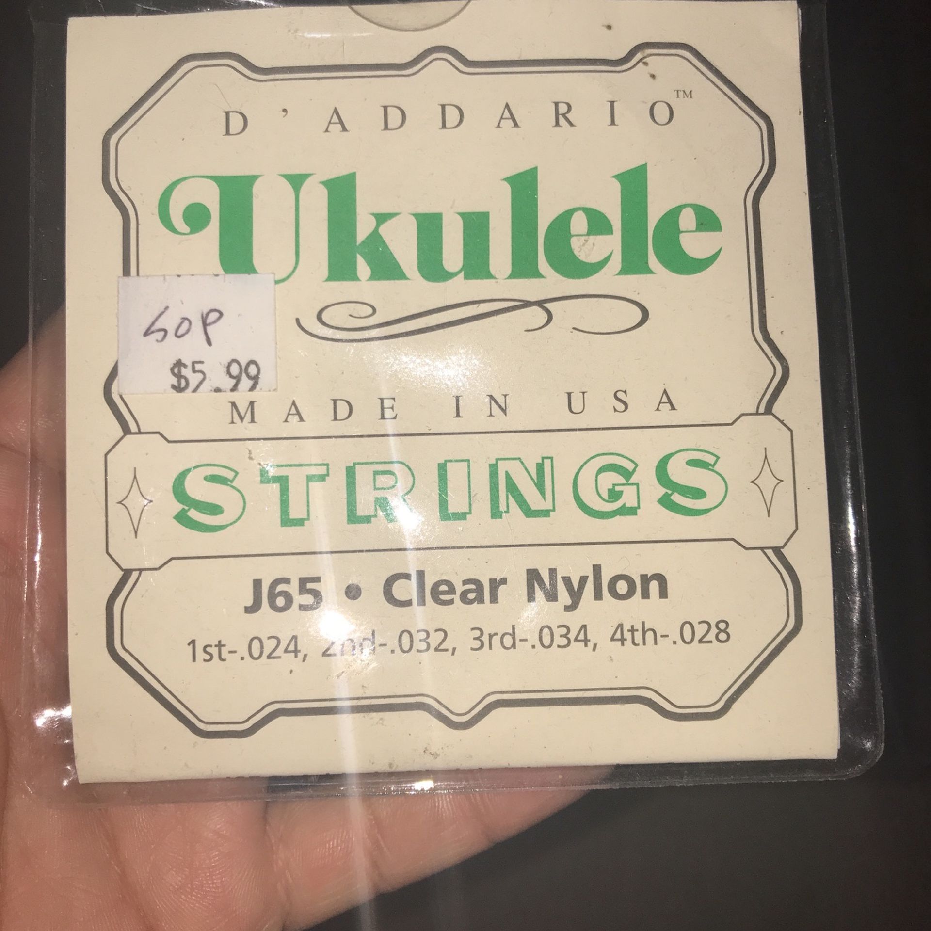 D’Addario Ukulele Strings