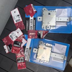 New Hardware Bundle – EverBilt Side Locks + Self-Drilling Screws