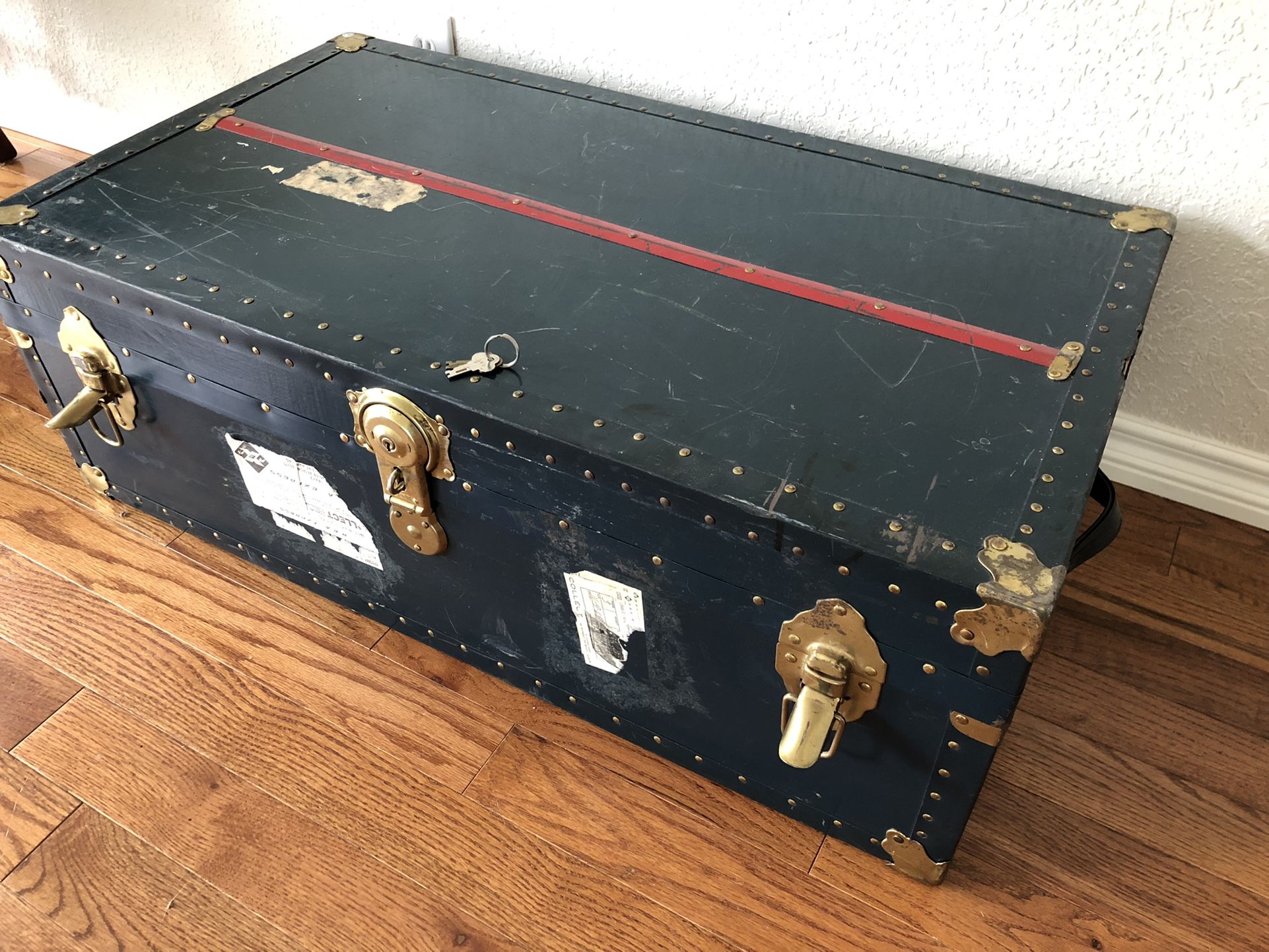 Antique Steamer Trunk – The Eclectic Collective