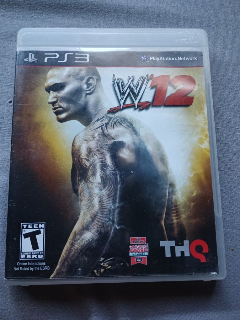 WWE 12 Ps3