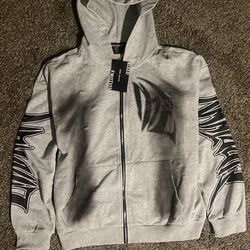 Grey Mixed Emotions Hoodie