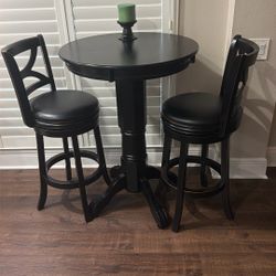 Two Seater Bar Stool Table
