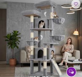 Large Multi-Level Cat Tree Tower