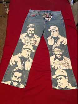 Authentic OG CARTEL DENIM RED Size 38