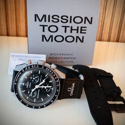 Swatch X Omega Mission To The Moon Extra Rubber Strap