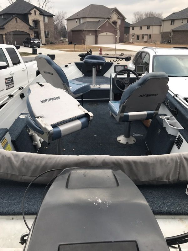 1994 Northwood 15ft Fishing Boat