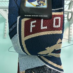 Florida Panthers Team Logo Throw/Blanket Brand New. Bought At Panthersland The Official Team Store 