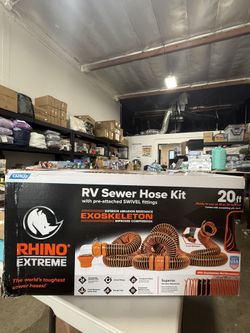 Camco RhinoEXTREME 20-Foot RV Sewer Hose Kit
