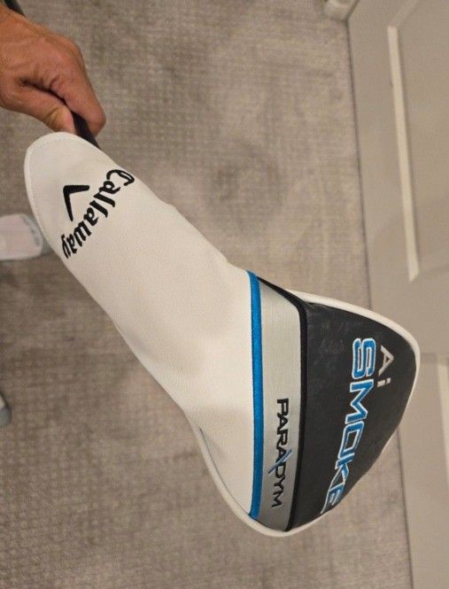 Callaway Paradigm AI Smoke Driver MAX with Upgraded Stiff Shaft