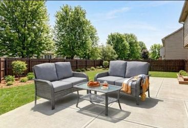 Patio outdoor sofa set patio furniture patio couch patio set 🚚🚛✅🆕
