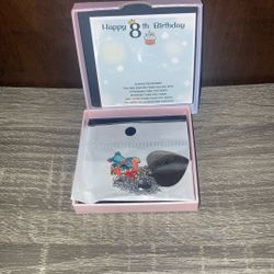 Stitch Eighth Birthday Necklace And Charms