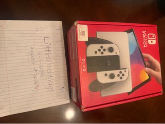 Nintendo switch OLED brand new NIB 350