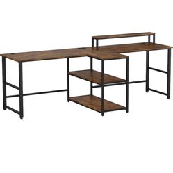 Extra long Double desk / Side By Side 