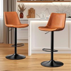 Whisky Brown Bar Stool (2)