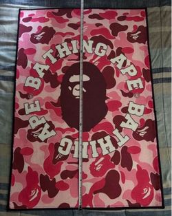 Custom Bape soft rug