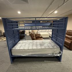 Twin Over Twin Bunk Bed 