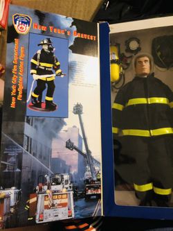 New York City Firefighter Action Figure 