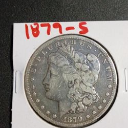 1879-S Morgan Silver Dollar