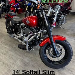 🔥 2014 HARLEY-DAVIDSON FLS SOFTAIL SLIM