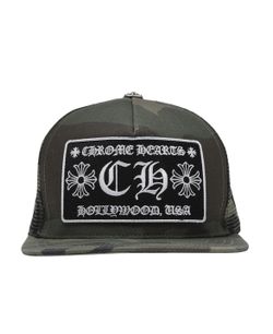 Camo Chrome Hearts Trucker Hat