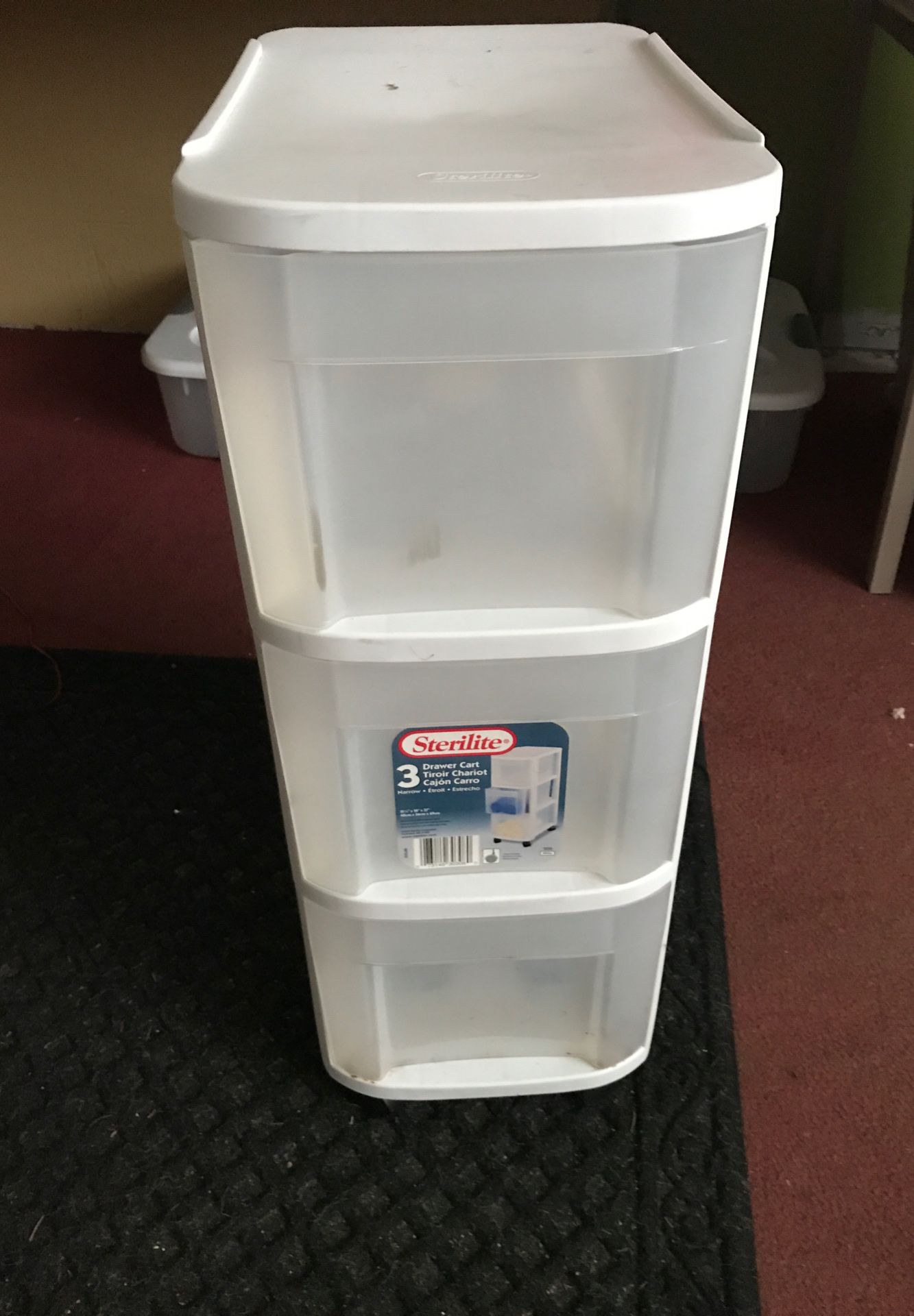 Storage 3 tier container