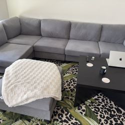 Sectional And Coffee Table For Sale