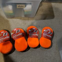 Microfiber Wash & Scrub Sponges