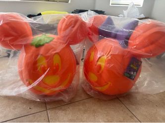Disney Mickey Minnie Giant Pumpkins