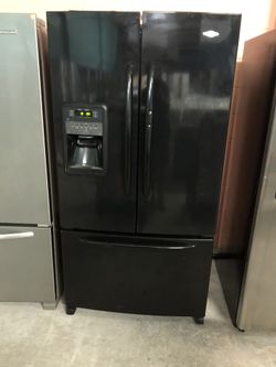 Black French Door Refrigerator