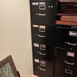 Four Drawer File Cabinet $15