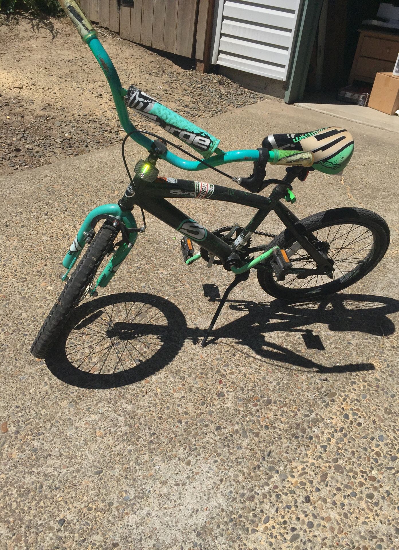 Boys BMX bike