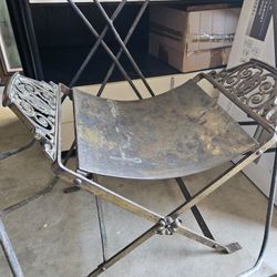 Antique Brass Stool
