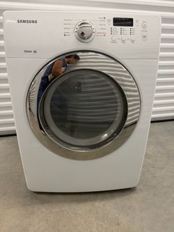Samsung Front-Load Steam Dryer White