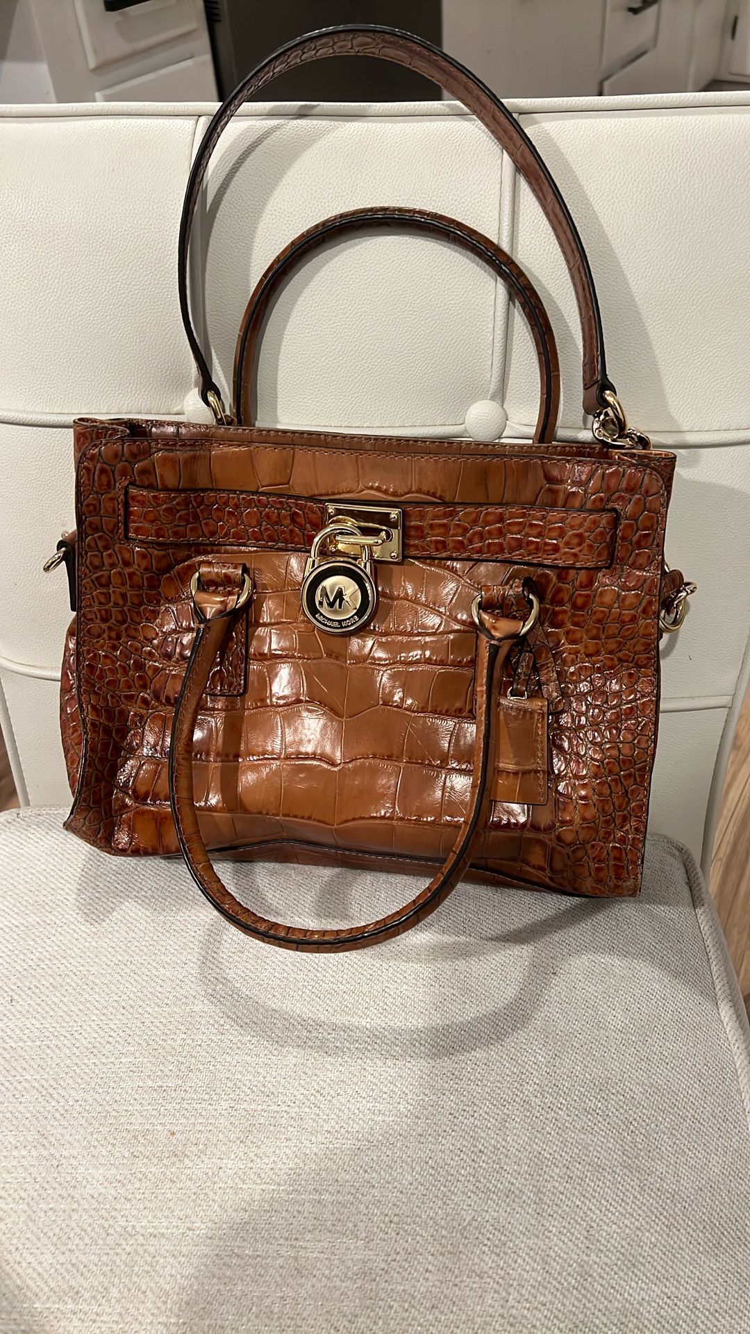 Michael Kors Alligator Embossed
