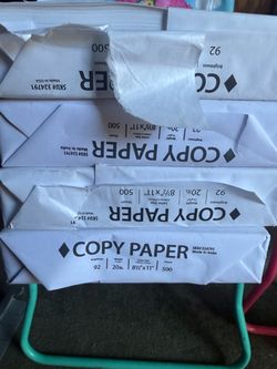 Copy paper