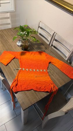 Orange romper