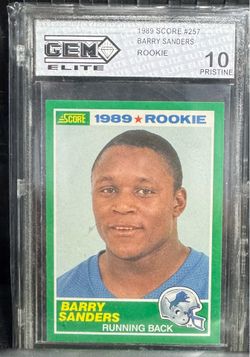 Barry Sanders 1989 Score RC