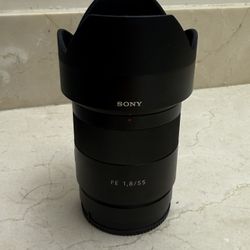 Sony Lens 55mm 1.8 