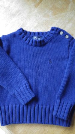 Great condition toddler ralph lauren polo sweater size 2t