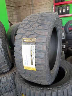SET DE LLANTAS NUEVAS APLUS MT LT 33 12.50 20