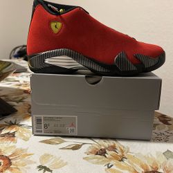 Air Jordan 14 Retro Men’s 8.5 Challenge Red/Black