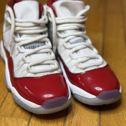 Jordan 11 Retro High Cherry - Size 7Y