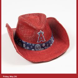 LA angels baseball cowboy hat - NEWh