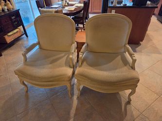 2 French Armchairs