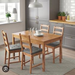 IKEA Jokkmokk Dinning Table and 4 Chairs